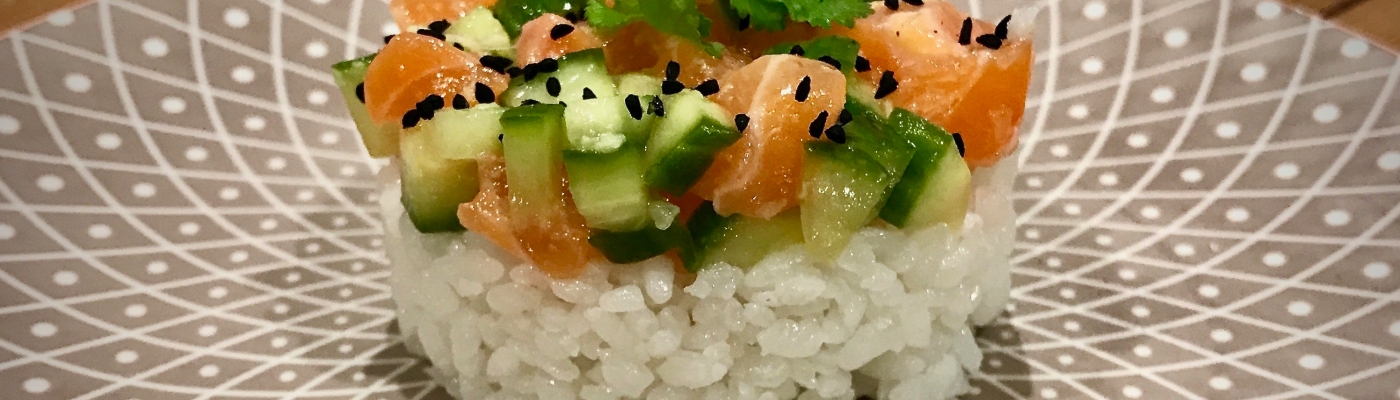 Spicy Salmon Stacks